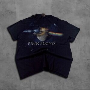 Vintage Relaxed Black Pink Floyd Streetwear Tee